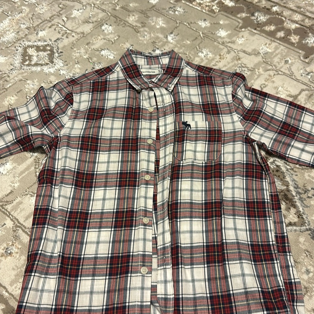 Red plaid shirt